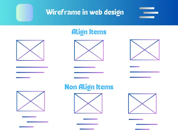 wireframe in web design